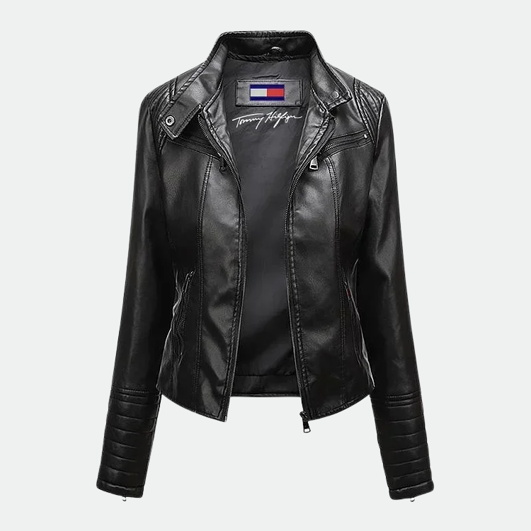 ז'קט עור לנשים