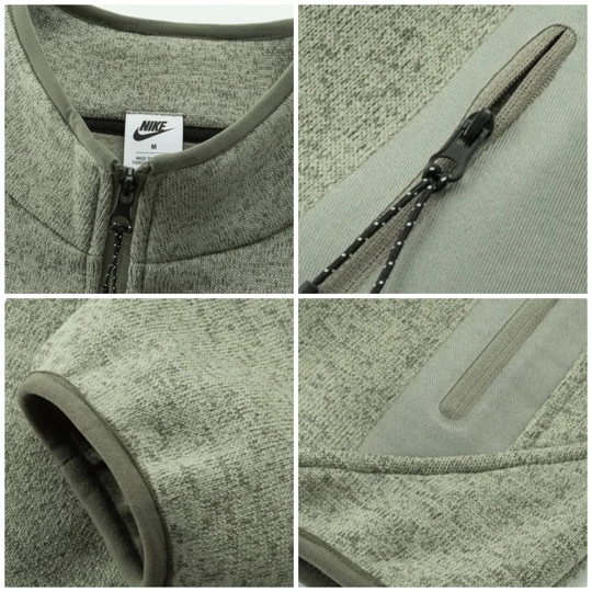 מעיל קז'ואל עם רוכסן