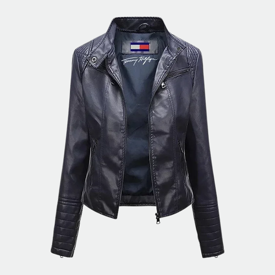 ז'קט עור לנשים